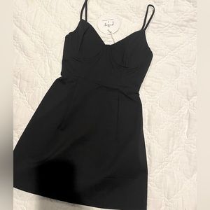 Black princess Polly mini dress